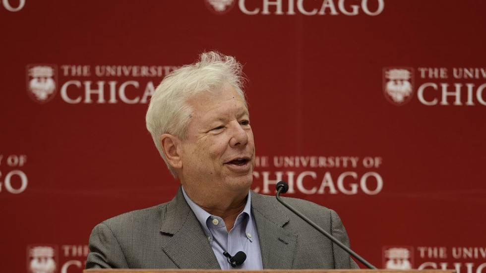 Richard Thaler. Nobelpristagare i ekonomi 2017.