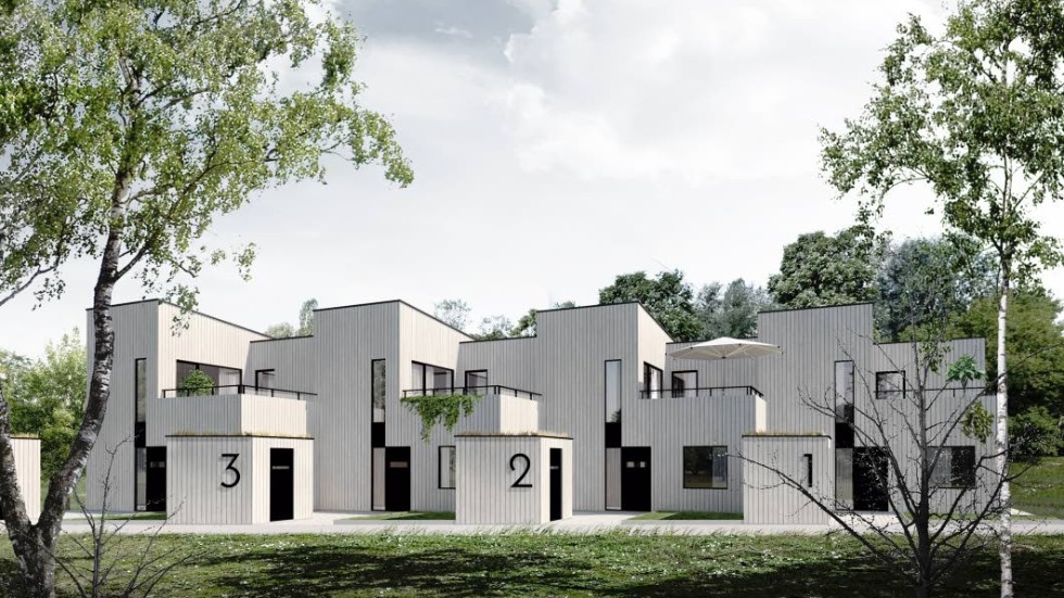Prolympia planerar bygga lägenheter i närheten av skolan, med utsikt över Virserumssjön. Politikerna har nu att ta ställning till en detaljplan som godkänner sex parhus, som kan kompletteras med ett kedjehus om fyra lägenheter.