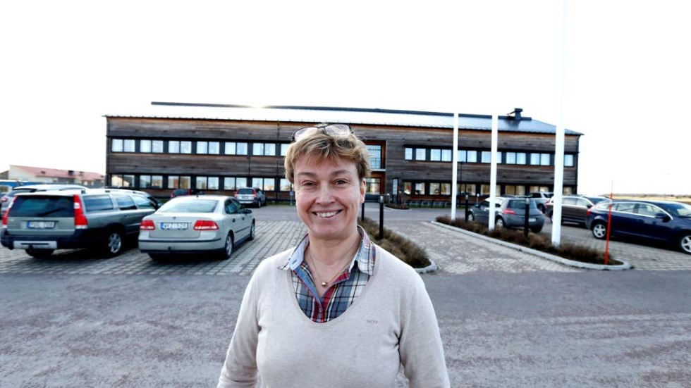 Verksamhetschefen Helene Oscarsson, vd för Vreta Kluster.