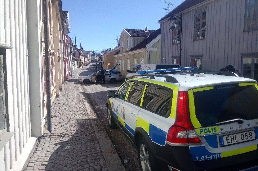 En polisbil i Vimmerby är inte en så ovanlig syn som många medborgare verkar tro, hävdar den lokala polisen.