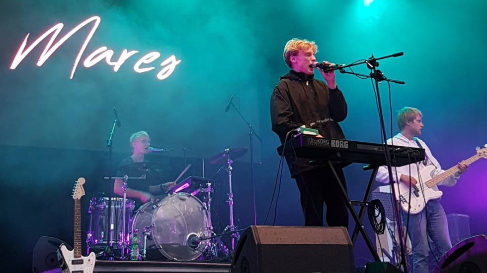 Mares gitarrist Fredrikl Nilsson tyckte att Eksjö var en av de bästa spelningarna på turnén, mycket  bättre än i Tranås förra helgen tack vare den grymma publiken.
