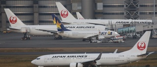Japanska flygbolag ställer in Europa-flyg