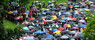 Trista prognosen inför skolavslutningarna: "Ha ett paraply till hands"