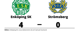 Enköping SK vann - efter Linus Zetterströms hattrick