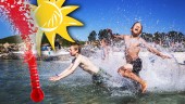 Värmebölja i Norrbotten håller i sig • Har du varmaste badvattnet? • Skicka en bild!