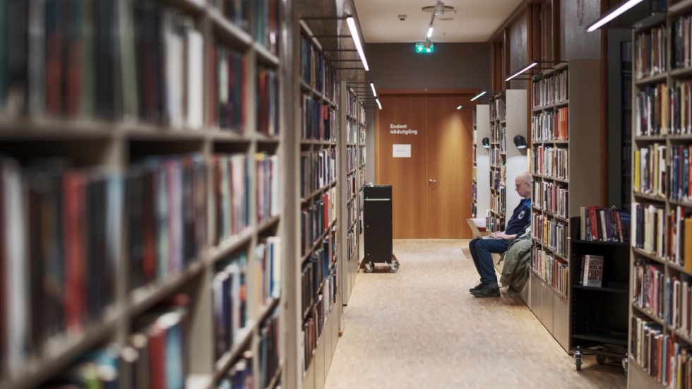 Den 1 juli införs ett tillträdesförbud på landets bibliotek – men inom biblioteksbranschen är många skeptiska till förbudet. Arkivbild.