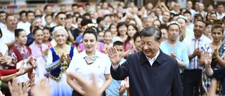 Kinas ledare: Xinjiang ett "nav"