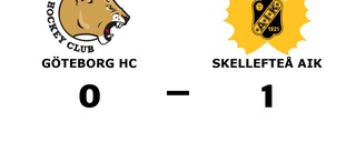 Skellefteå AIK säkrade segern mot Göteborg HC