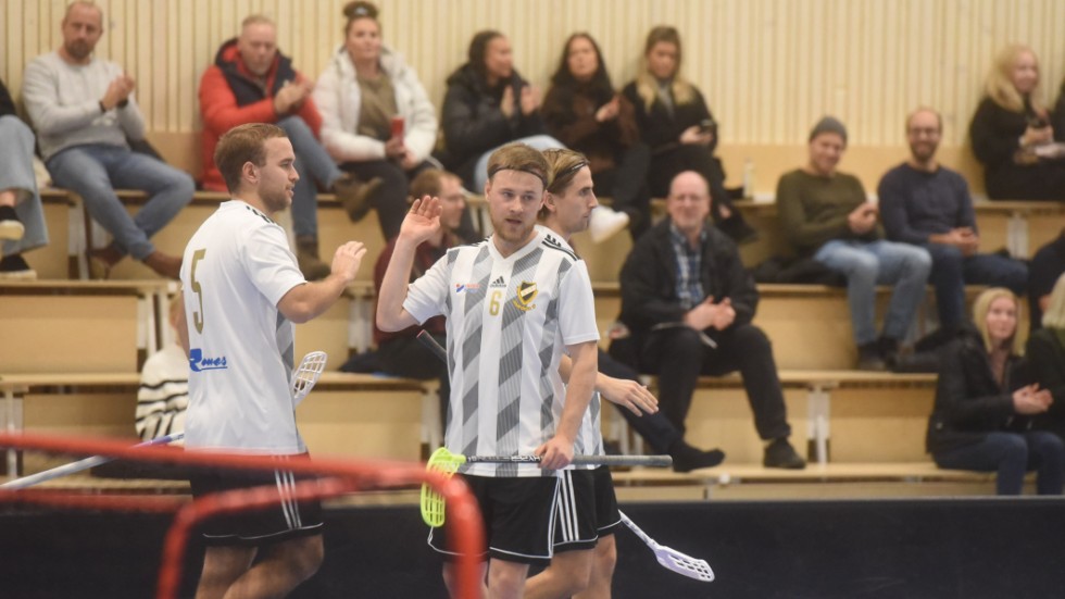 Tobias Claesson och Marcus Karlsson ser fram emot Rimforsas seriefinal mot Finspång.