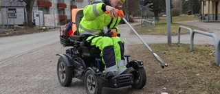 Jens Erik håller rent i Gåvan