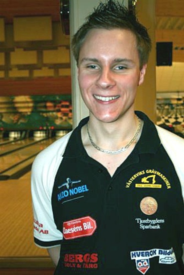 Tobias Petterson gjorde en härlig debut och slog fina 884.