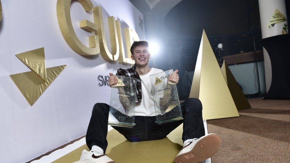 Victor Leksell vann Årets pop och Årets låt vid P3 Guld-galan förra året. Men i år blir det inga vinnare och ingen gala. Arkivbild.