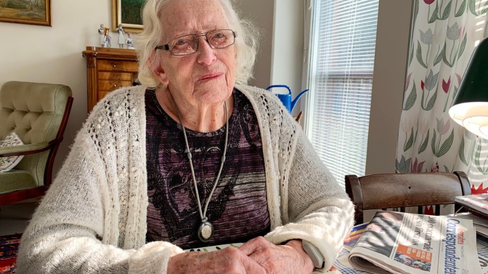 Lördagen den 26 mars fyllde Inga-Maja Rydholm 100 år. En period i livet som hon minns med glädje är när hon som stipendiat fick möjligheten att arbeta som sjuksköterska i USA. "Det är viktigt att ta vara på de stunder som har gjort ett intryck, så att man har minnena kvar."