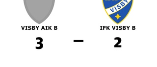 Visby AIK B slog IFK Visby B med uddamålet
