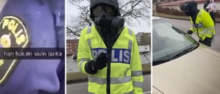 Linköpingsbo såg ungdomar med polisens armbindlar efter upploppen: "De såg uppspelta ut"