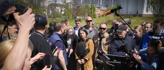 Tysklands utrikesminister på plats i Butja