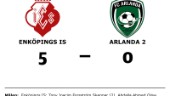 Enköpings IS vann enkelt hemma mot Arlanda 2