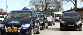 Taxibolagen varnar för fastlandsbilar