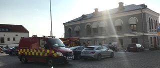 Bilbrand i Visby hamn