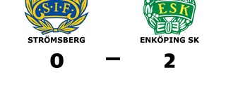 Patrick Lundemo och Alexander Persson Njie matchvinnare när Enköping SK vann