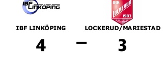 IBF Linköping segrare hemma mot Lockerud/Mariestad