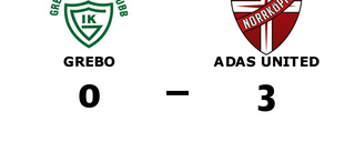 ADAS United tog kommandot från start mot Grebo