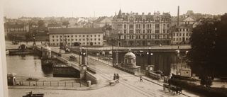 Hamnbron som den såg ut förr i tiden