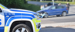 Personbilar kolliderade i korsning i Skellefteå: ”Det rör sig om en sidokrock”