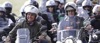 Bolsonaro virustrotsar i motorcykelparad