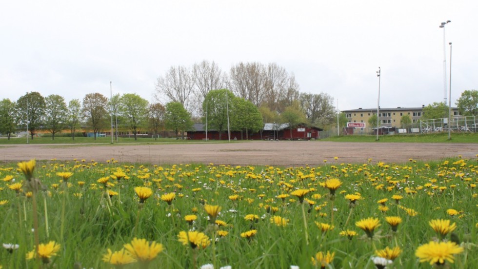 Grusplanen, som enligt uppgift inte används för något särskilt ligger mellan Fredriksbergsskolan och skateparken i Ekholmen. 
