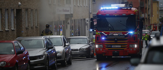 Brand bröt ut i underjordiskt garage på Luntgatan • "Troligtvis har det börjat brinna i en tvättmaskin"