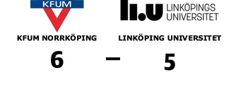 Linköping Universitet föll efter dålig start mot KFUM Norrköping