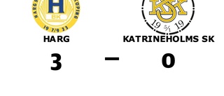 Äntligen seger för Harg mot Katrineholms SK