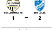Ahmad Abdullahi Gero och Joshua Chatee målskyttar när IFK Luleå vände