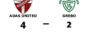 ADAS United vann mot Grebo - trots underläge i halvtid