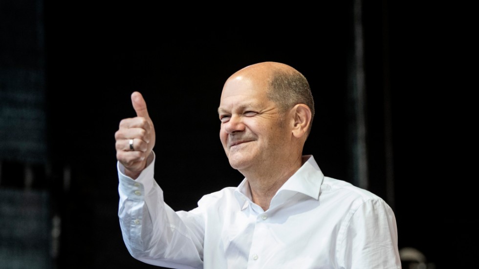 Ledaen för de tyska Socialdemokraterna Olaf Scholz är en stark kandidat att efterträda Angela Merkel som kansler. 