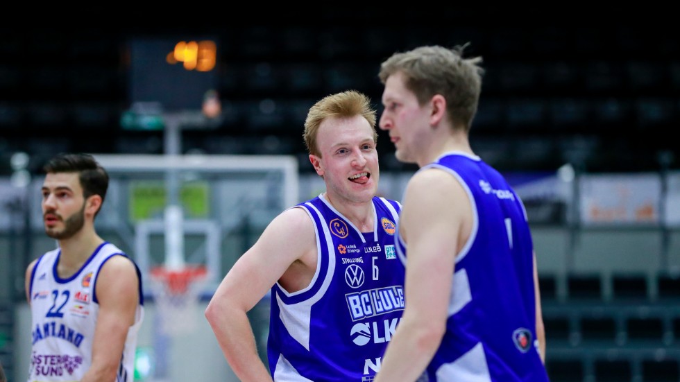 BC Luleås Daniel Hansson och Adam Rönnqvist.