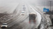 I natt drar den danska stormen Nora in över Sörmland: ✓Kan komma tio centimeter snö ✓Blixthalka ✓Gul varning