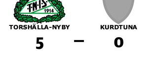 Torshälla-Nyby vann enkelt hemma mot Kurdtuna