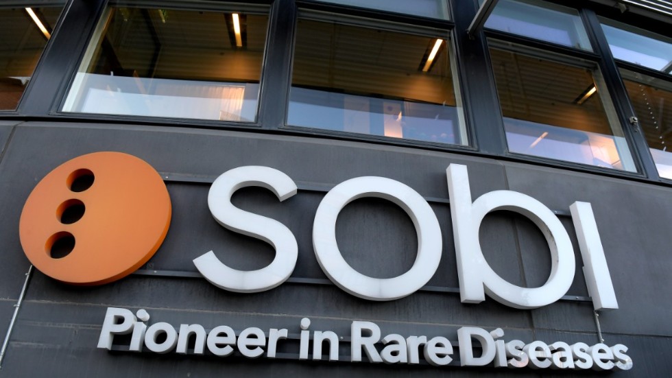 Sobi, ett bioteknologiskt läkemedelsföretag, har värderats till 69,4 miljarder inför ett möjligt uppköp. Delägaren Investor har ställt sig bakom affären. Arkivbild.