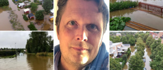 BILDEXTRA: Gotlänningen mitt i översvämningskaoset – "Fick en chock i morse"