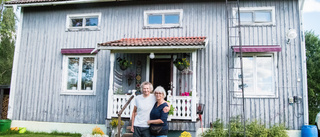 Tommy och Anki Carlsson skapar "glad konst" på Mörön