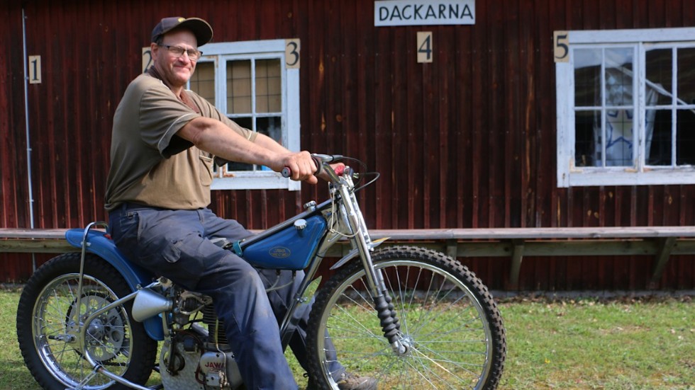 Curt-Göran Nilsson köpte loss speedwaycykeln för att den ska få finnas kvar i Målilla för all framtid.