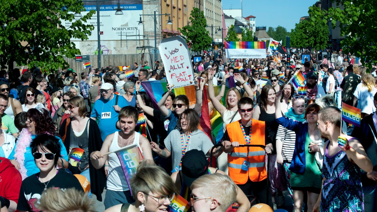 Luleå Pride testar nytt grepp flyttar festivalen NSD