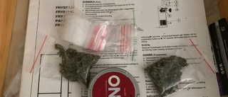 Par greps för narkotikabrott två dagar i rad – polisen hittade 800 gram cannabis 