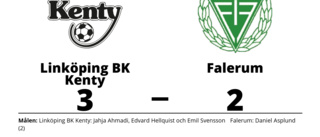 Linköping BK Kenty vann uddamålsseger mot Falerum