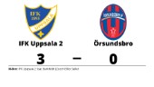Örsundsbro föll mot IFK Uppsala 2 på bortaplan