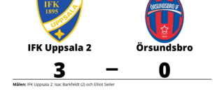 Örsundsbro föll mot IFK Uppsala 2 på bortaplan