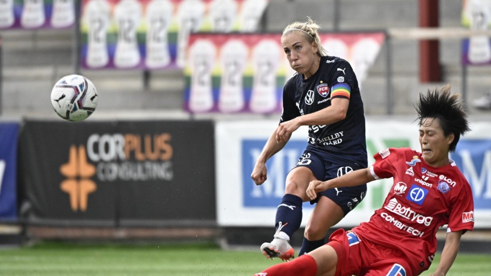 Mia Persson blev matchvinnare för Rosengård mot Linköping.