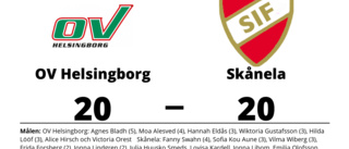 OV Helsingborg och Skånela kryssade efter svängig match